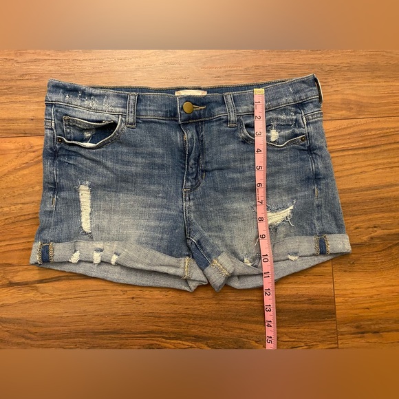 Distressed Denim Cut Off Shorts by Alter'd State - Picture 5 of 7